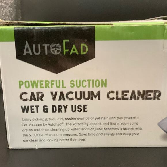 NEW Auto Fad Powerful Suction Car Vacuum Cleaner Wet & Dry Use AF-345 12v 2800PA - Picture 5 of 12